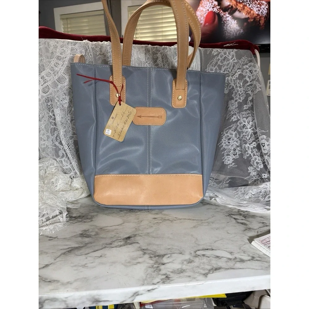 Jon Hart Gray Travel Tote Bag With Wallet Unisex New 13